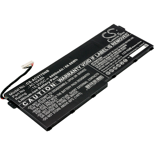 Battery for Acer Aspire V17 Nitro 4400mAh / 66.88Wh