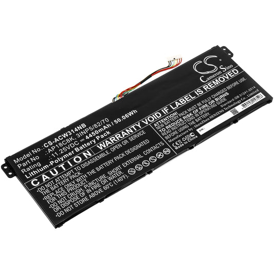 Battery for Acer Aspire 5 A514-52-58U3 4450mAh / 50.06Wh