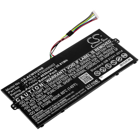 Battery for Acer KT.00205.002 4650mAh / 35.81Wh
