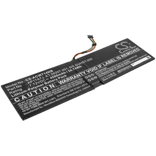 Battery for Acer Swift 7 SF714-51T 4500mAh / 34.74Wh