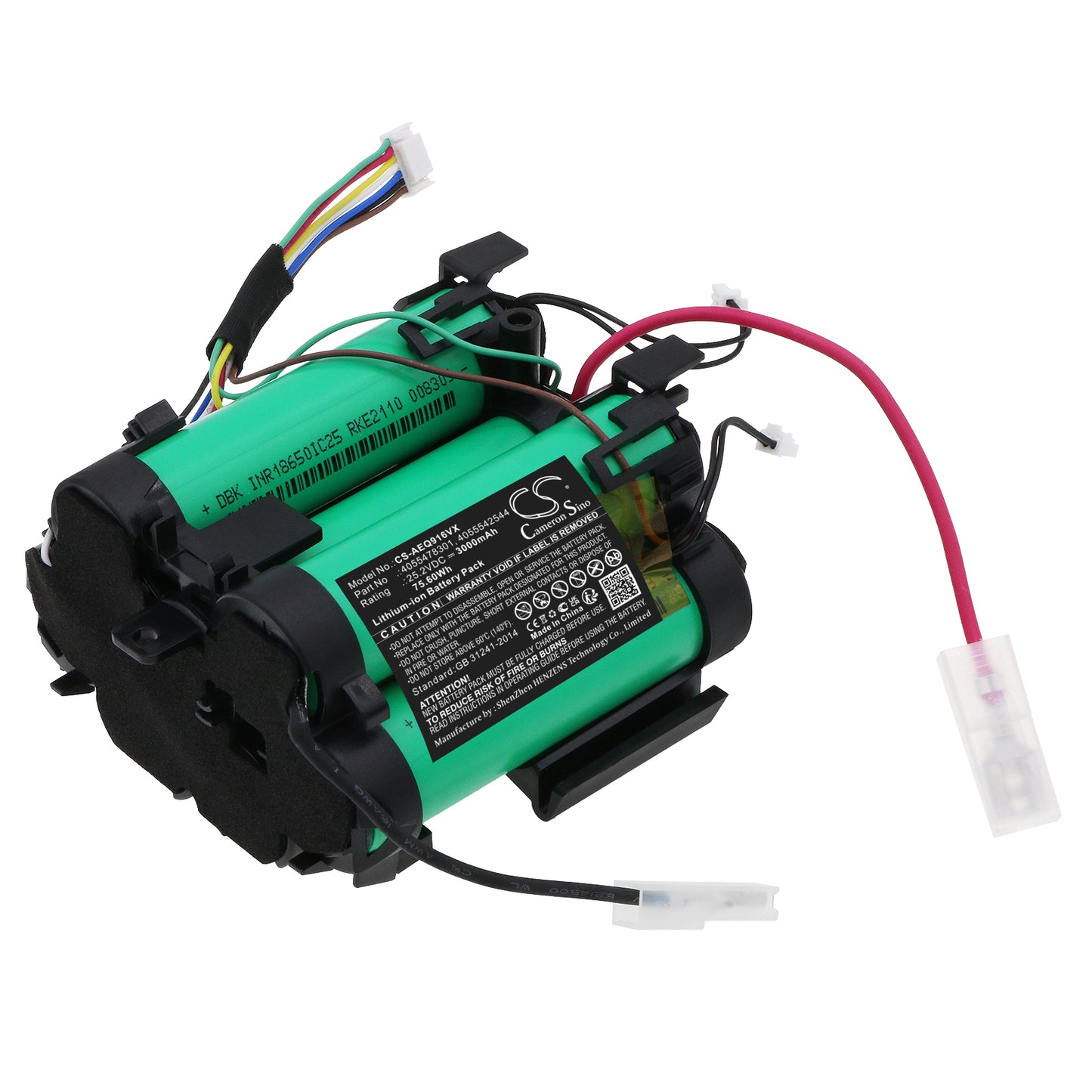 Batteri till ELECTROLUX PQ91-ALRGY 3000mAh / 75.60Wh