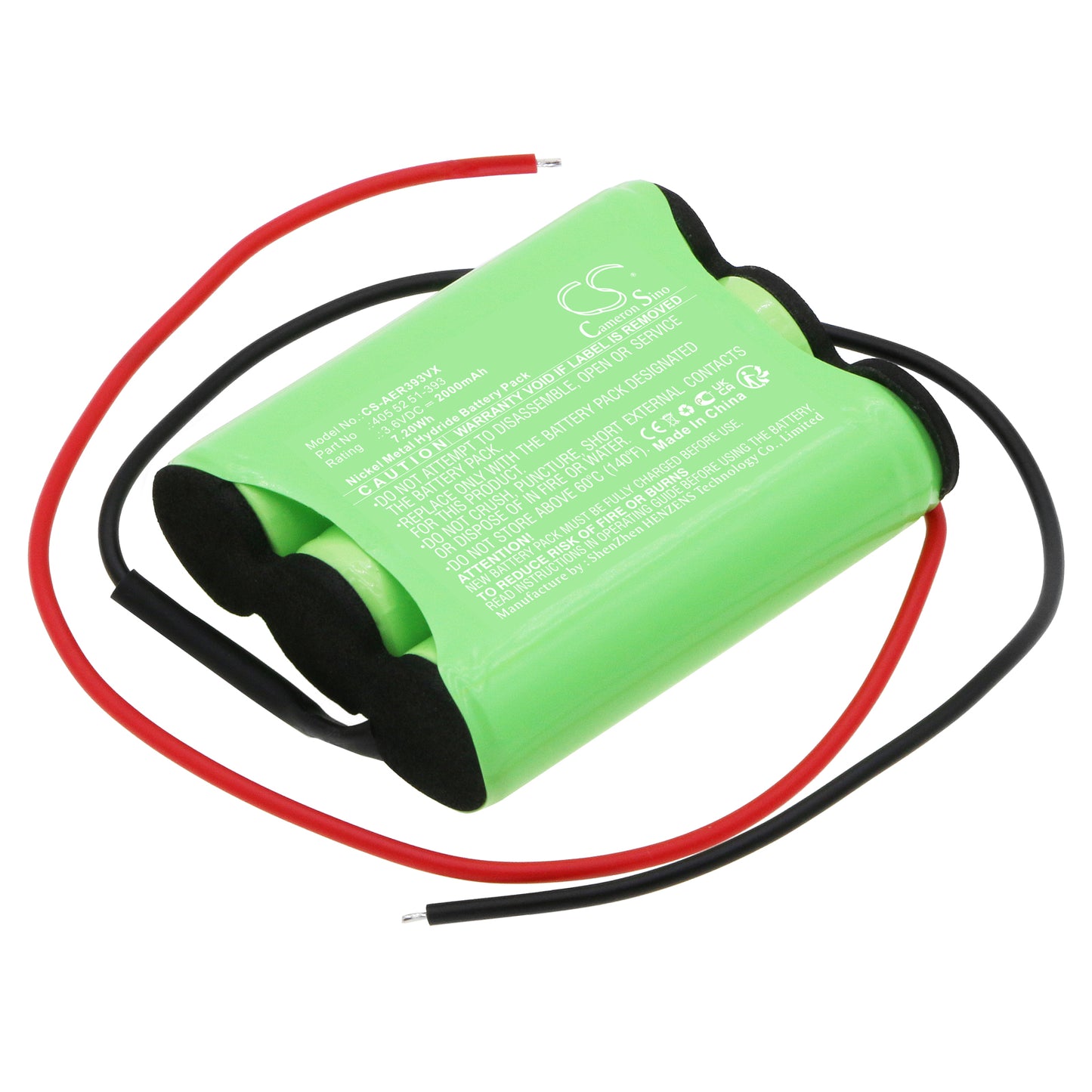 Batteri till AEG ZB5103W 2000mAh / 7.20Wh