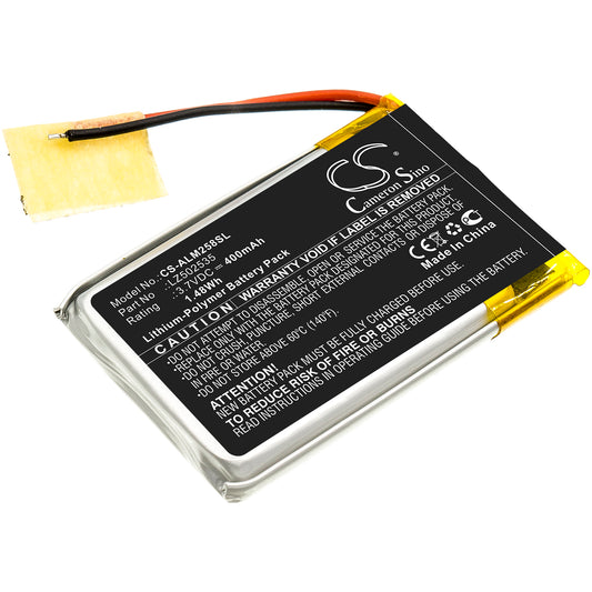 Batteri till Altec Lansing IMW258 400mAh / 1.48Wh