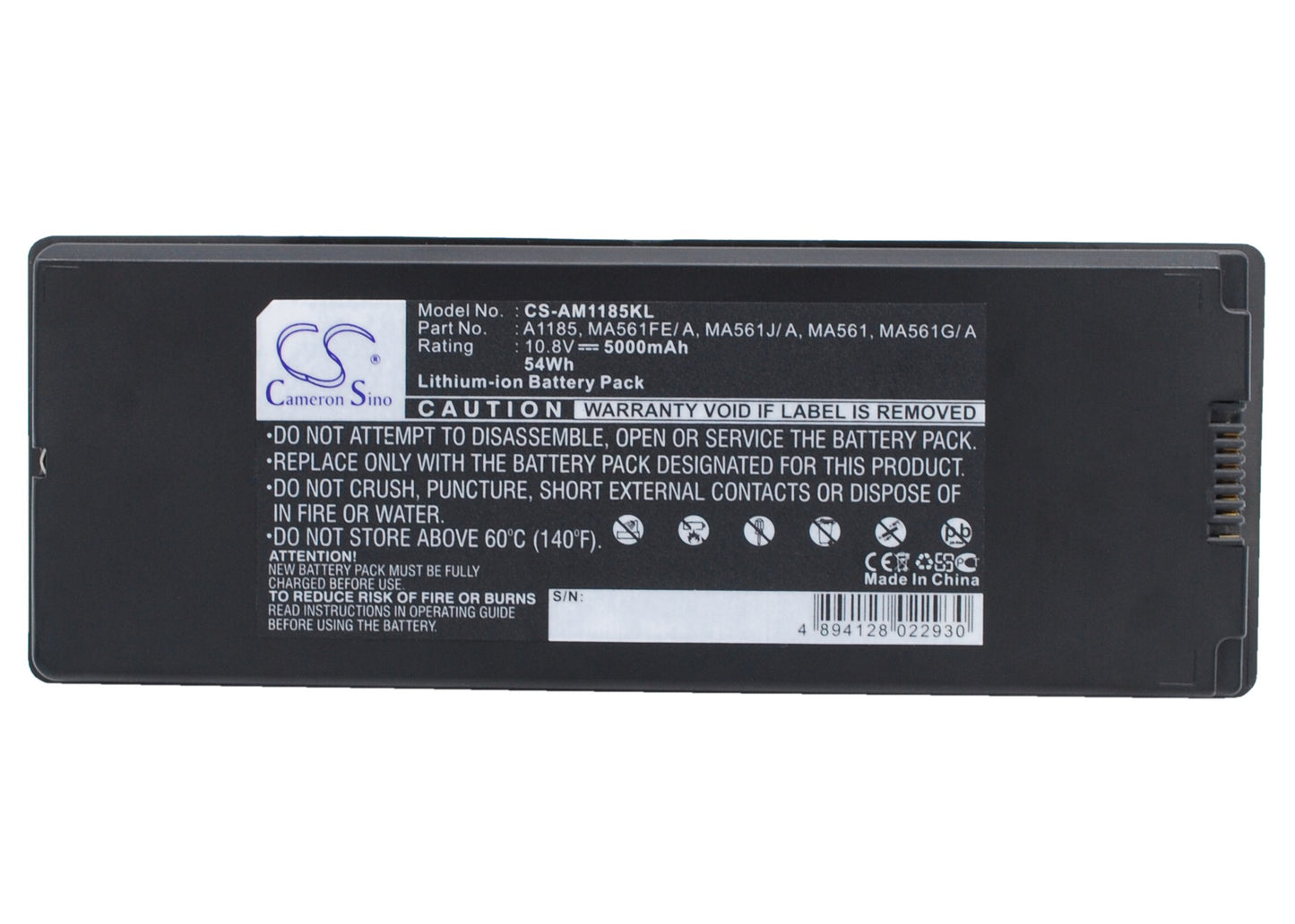 Batteri till Apple MacBook 13" MA472J/ A 5000mAh / 54.00Wh