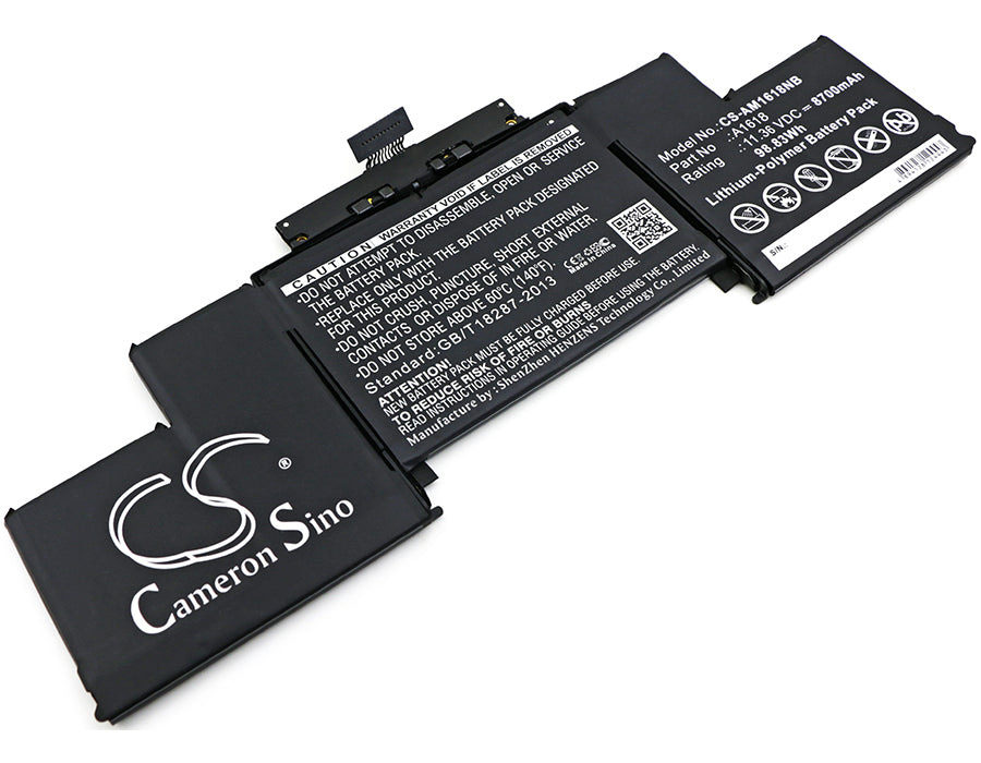 Batteri till Apple Macbook Pro 15 A1398 Retina (2 8700mAh / 98.83Wh