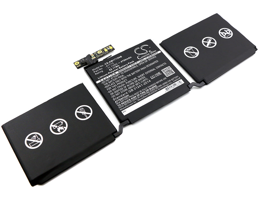 Batteri till Apple MacBook Pro 13.3 2016 Retina 4700mAh / 52.17Wh