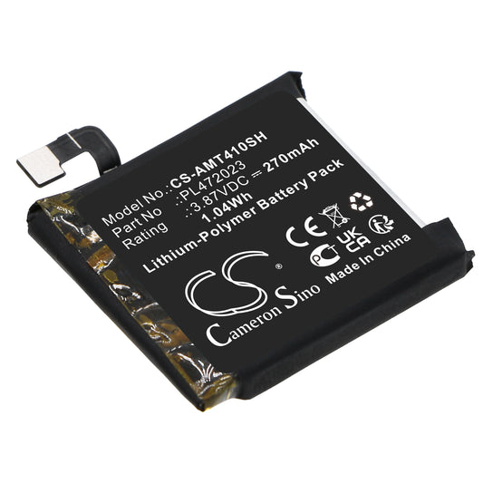 Batteri till Amazfit  GTS 4 Mini 270mAh / 1.04Wh