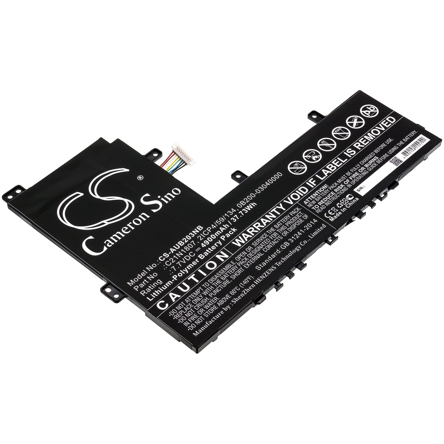 Batteri till Asus C223NA-1B 4900mAh / 37.73Wh