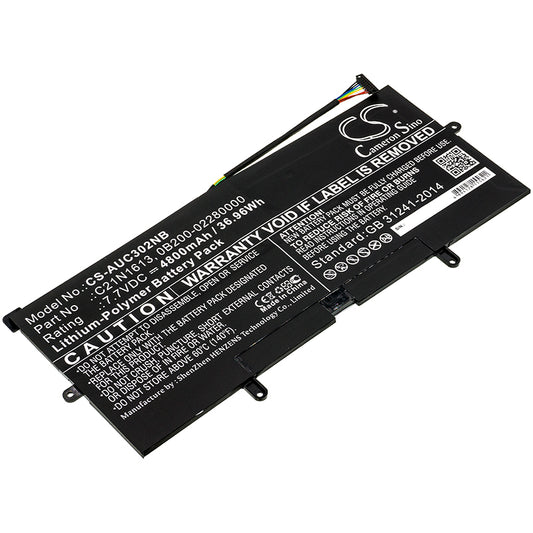 Batteri till Asus  C302CA 4800mAh / 36.96Wh