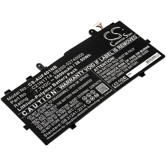 Battery for Asus TP401NA-YS02 5000mAh / 38.50Wh