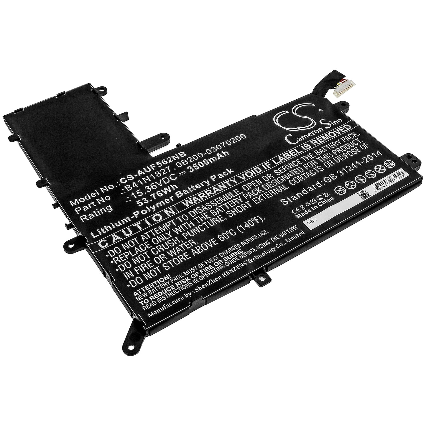 Batteri till Asus ZenBook Flip 15 UX562FD 3500mAh / 53.76Wh