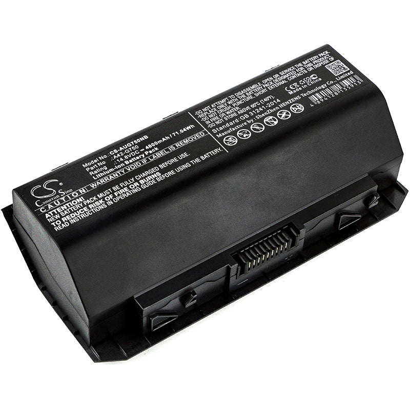 Battery for Asus G750J 4800mAh / 71.04Wh