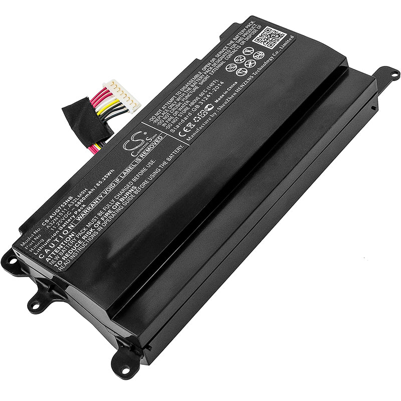Batteri till Asus G752VM-GC058T 5800mAh / 65.25Wh