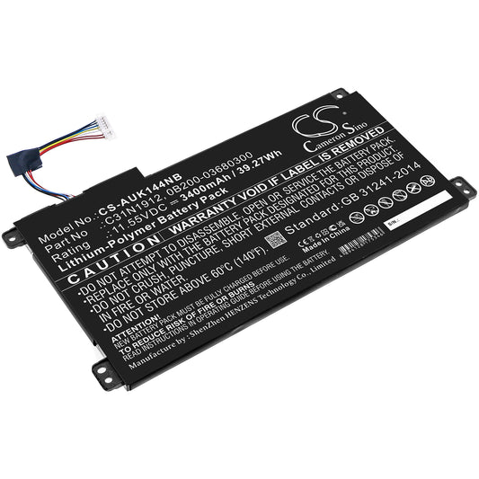 Battery for Asus E510MA-EJ105T 3400mAh / 39.27Wh