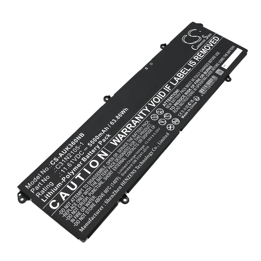 Battery for Asus K3605VV-PL094W 5500mAh / 63.86Wh