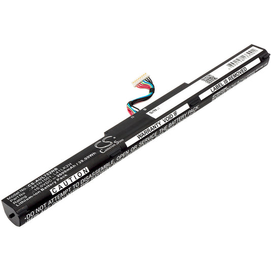 Batteri till Asus VivoBook Pro N752VX-GC138T 2600mAh / 39.00Wh