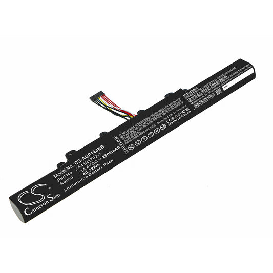 Battery for Asus P1440FA 2800mAh / 40.32Wh