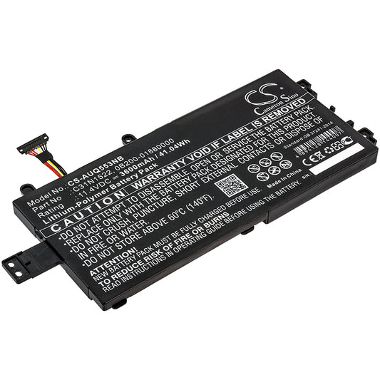 Batteri till Asus  Q553U 3600mAh / 41.04Wh