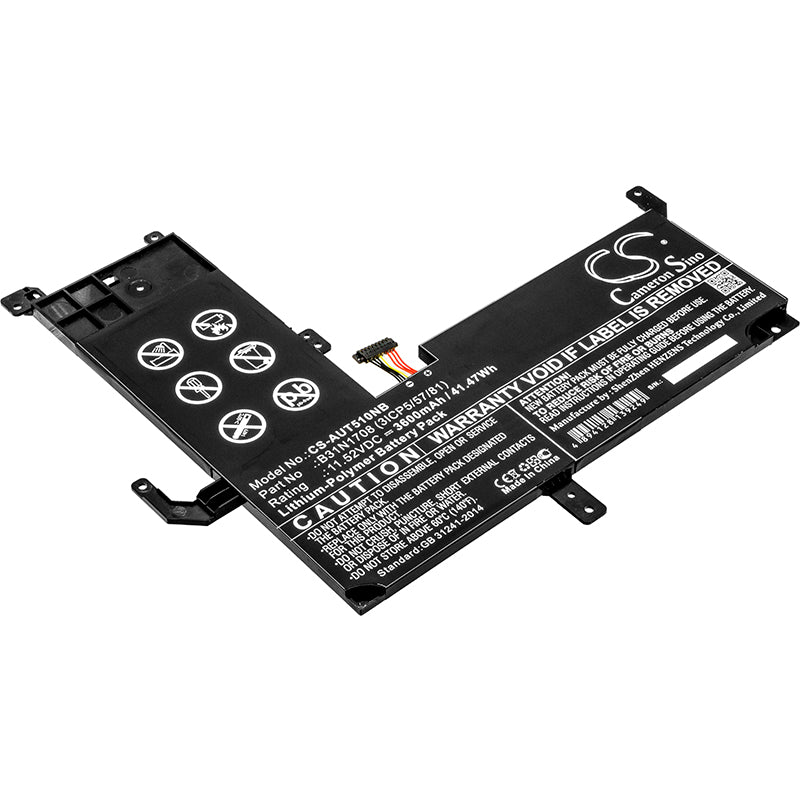 Batteri till Asus  TP510 3600mAh / 41.47Wh