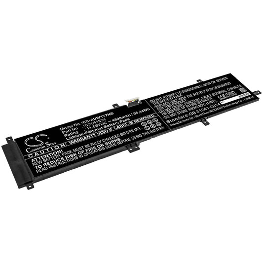 Battery for Asus W700G3T 4800mAh / 55.44Wh