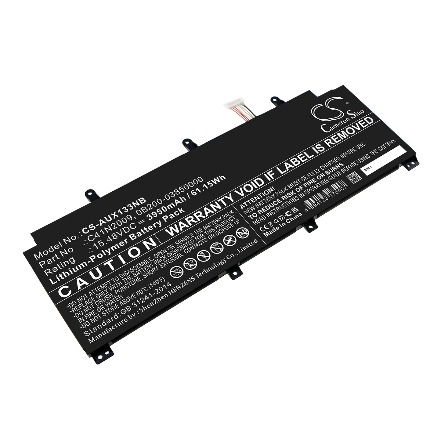 Akku Asus ROG FLOW X13 GV301QH-K6321T 3950mAh / 61.15Wh