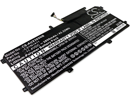 Battery for Asus Zenbook UX305FA-FC004T 3800mAh / 43.32Wh