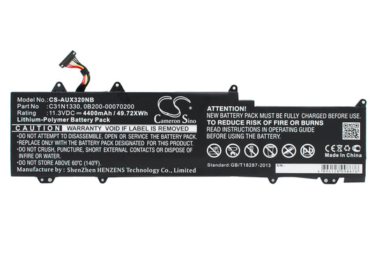 Batteri till Asus Zenbook UX32LN-R4117H 4400mAh / 49.72Wh
