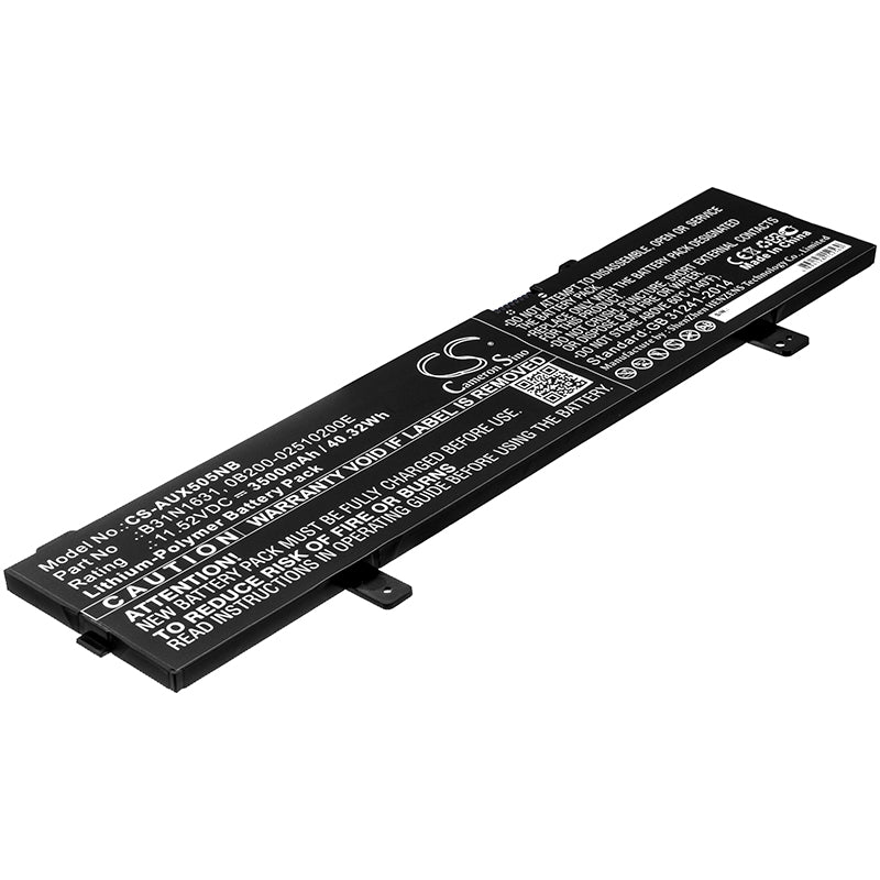 Battery for Asus VivoBook 15 X505Z 3500mAh / 40.32Wh