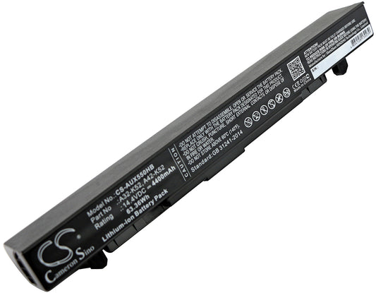 Batteri till Asus X550VB 4400mAh / 63.36Wh