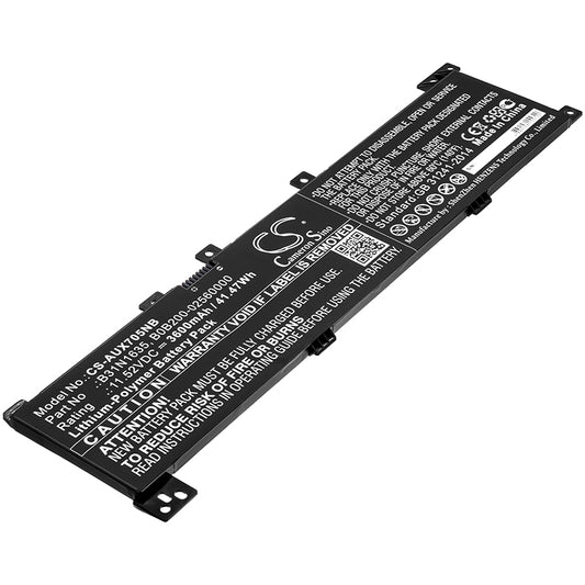 Batteri till Asus S705UQ 3600mAh / 41.47Wh