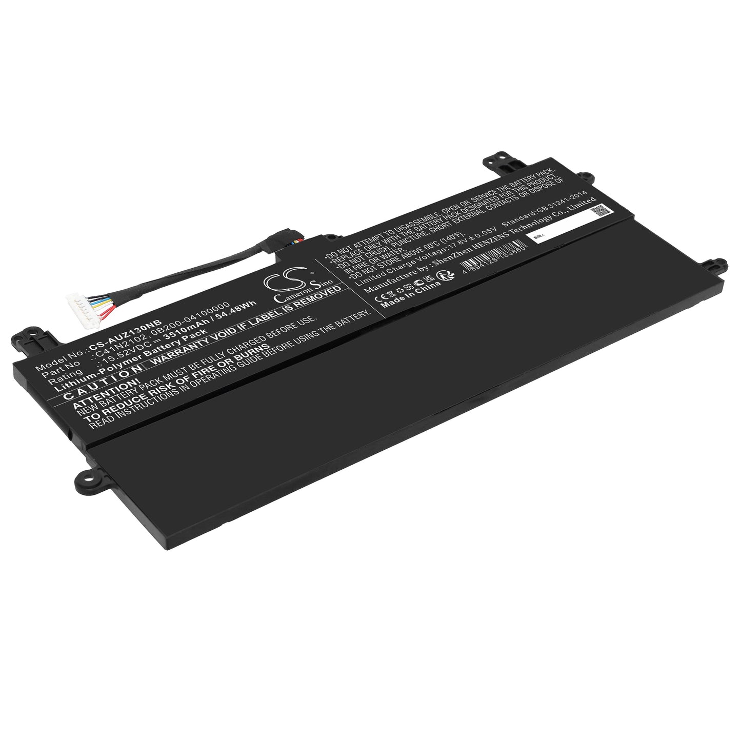 Battery for Asus GZ301ZE-Z13.I93050T 3510mAh / 54.48Wh