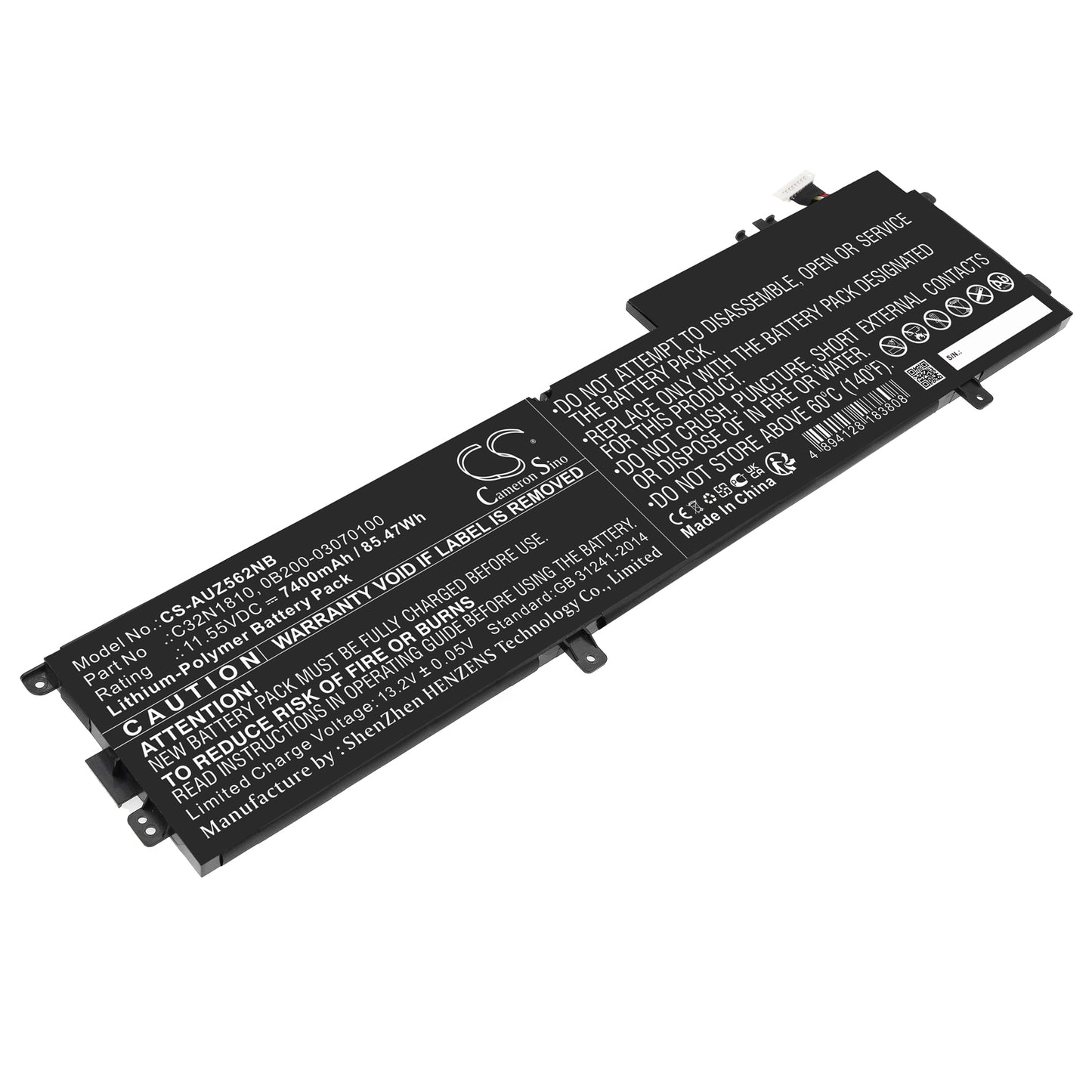 Batteri till Asus ZenBook Flip 15 UX562FN 7400mAh / 85.47Wh