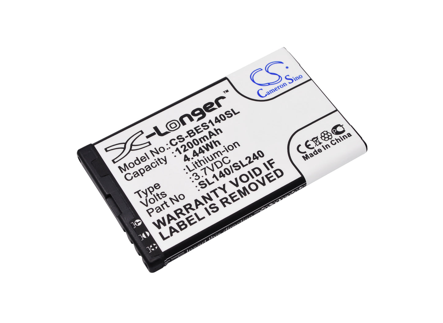 Batteri till Bea-fon SL240 1200mAh / 4.44Wh