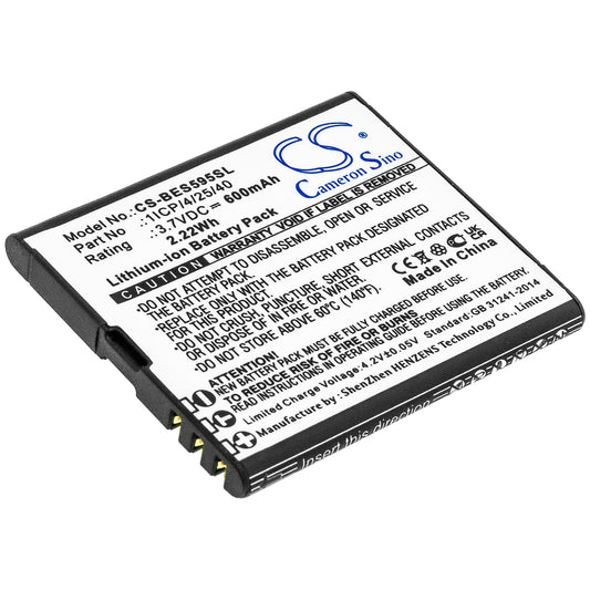 Batteri till Bea-fon SL605 600mAh / 2.22Wh