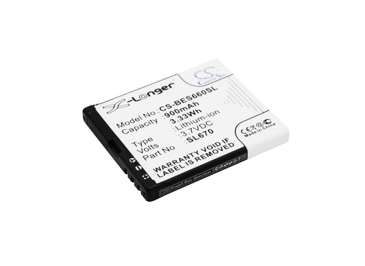 Batteri till Bea-fon SL652AF 900mAh / 3.33Wh
