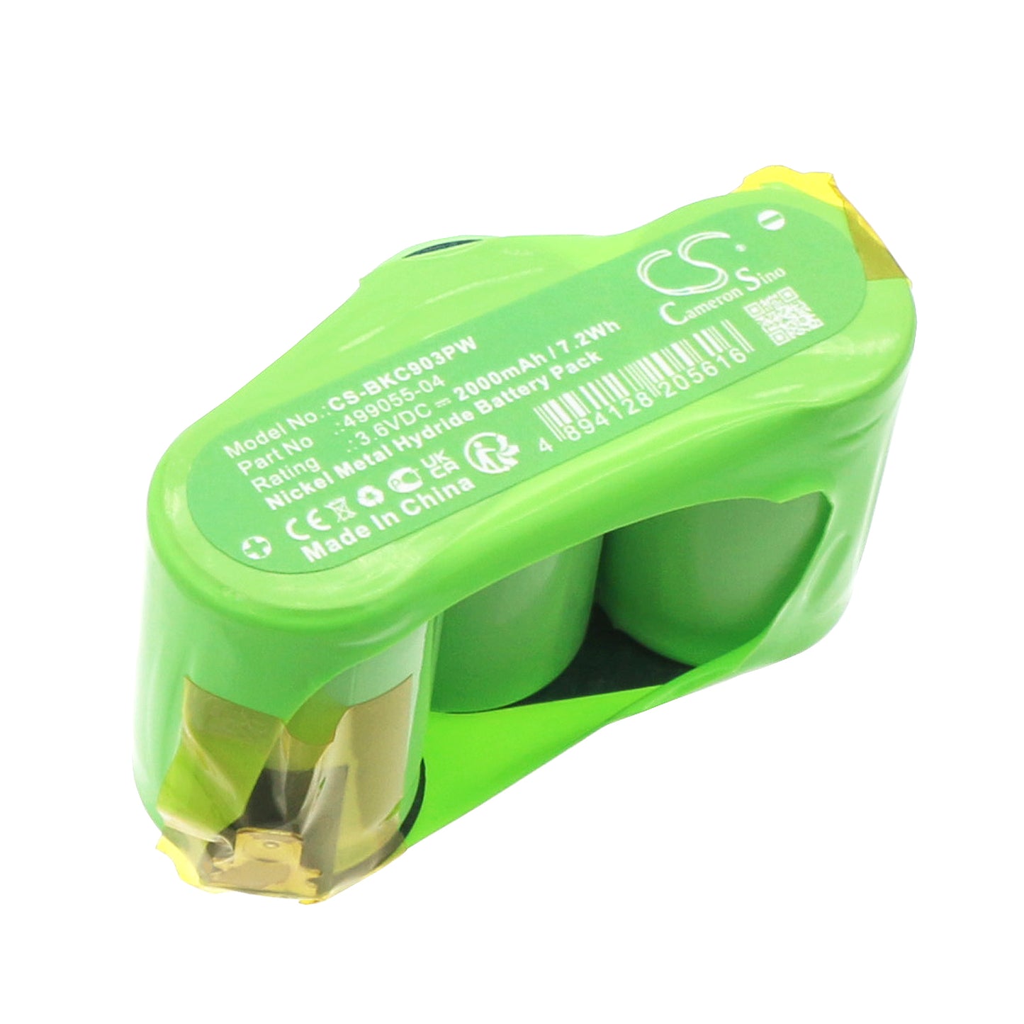 Batteri till Black & Decker  KC9036 2000mAh / 7.2Wh