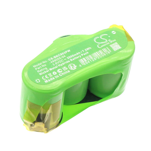 Batteri till Black & Decker  KC9036 2000mAh / 7.2Wh