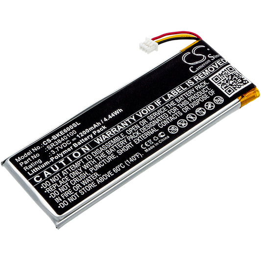 Batteri till Becker Active 6 LMU 1200mAh / 4.44Wh
