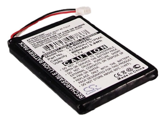 Battery for Blaupunkt TravelPilot 100 800mAh / 2.96Wh