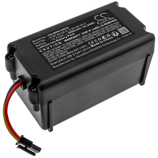 Battery for Blaupunkt BPK-VCBB1XE 3000mAh / 43.20Wh