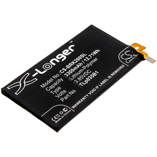 Battery for BlackBerry BBF100-8 3300mAh / 12.71Wh