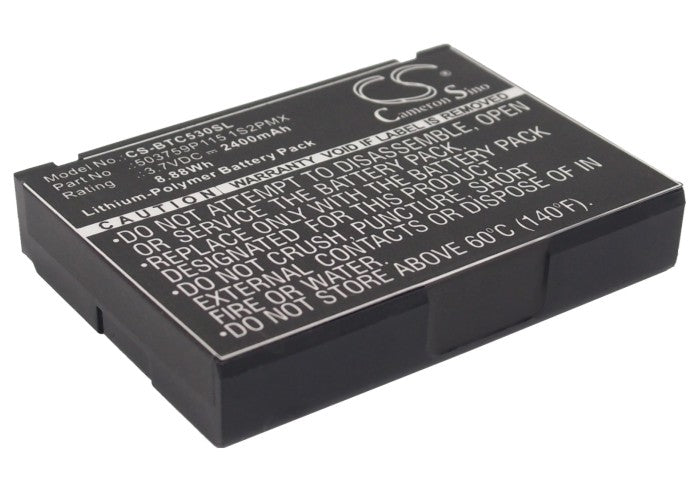 Battery for Blaupunkt Lucca 5.3 2400mAh/8.88Wh
