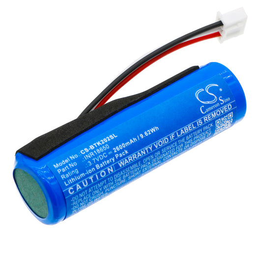Battery for BLAUPUNKT BLUETOOTH SPEAKERS 2600mAh / 9.62Wh