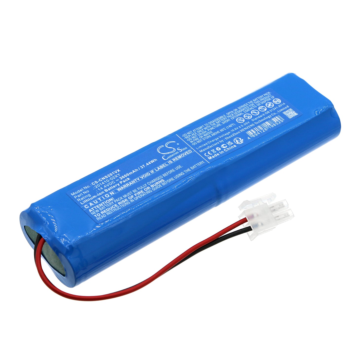 Batteri till CECOTEC  Conga Pro 2600mAh / 37.44Wh