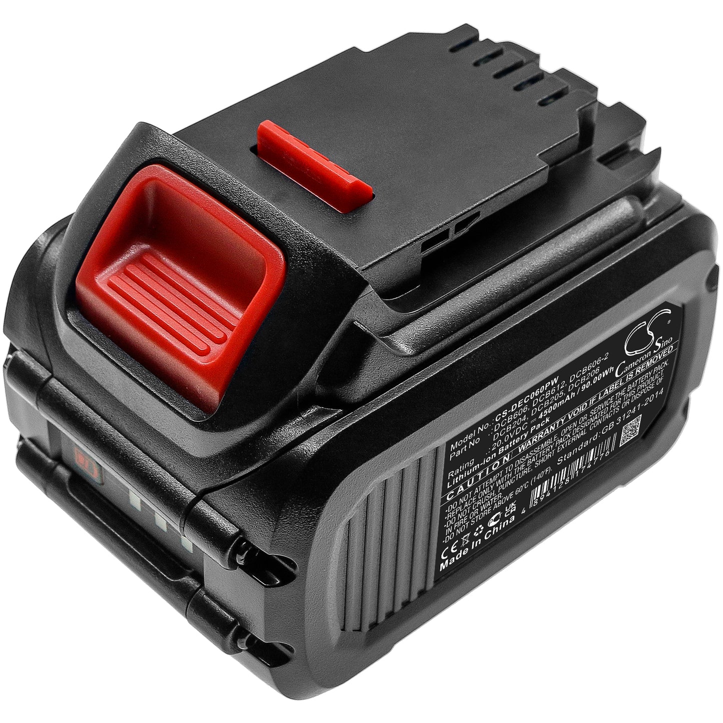 Akku DeWalt DCE0825D1G-QW 4500mAh / 90.00Wh