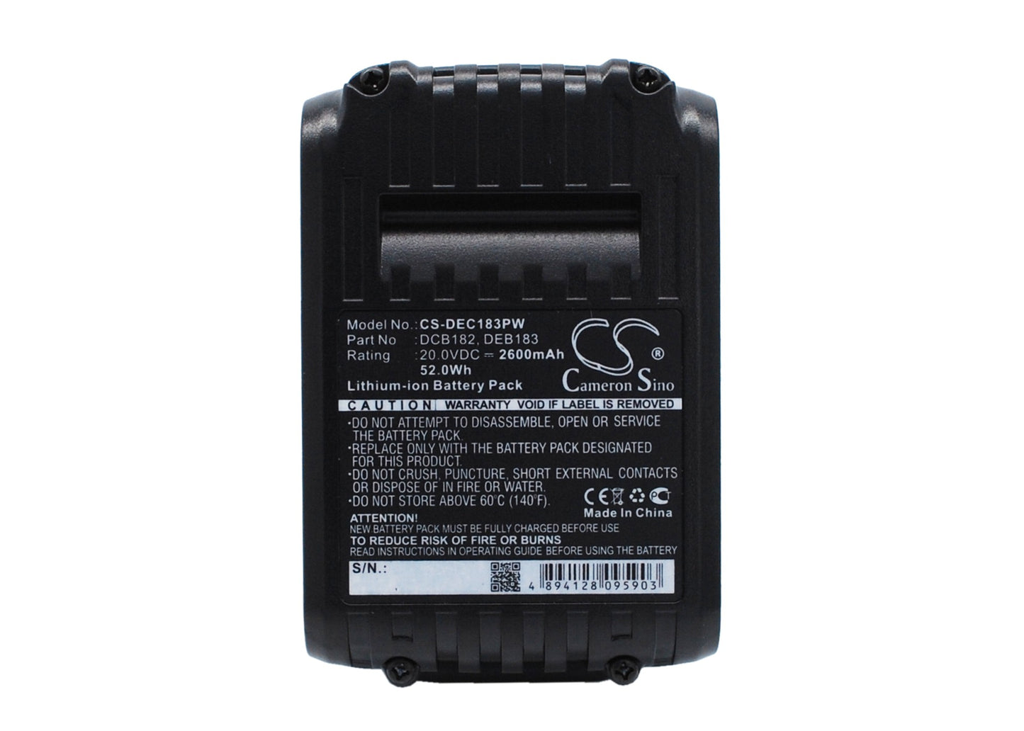 Akku DeWalt DCL510N-XJ 2600mAh / 52.00Wh