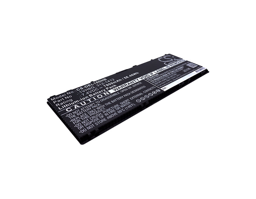 Battery for DELL T05G 7900mAh / 58.46Wh