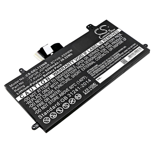 Akku DELL N012L7390-C-D1706FTCN 5200mAh / 39.52Wh