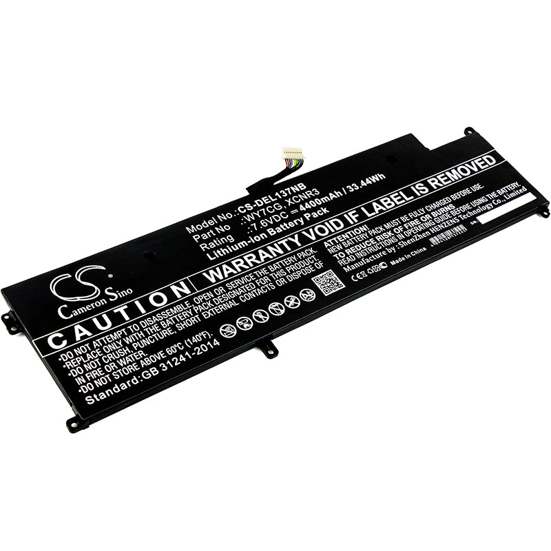 Batteri till DELL Latitude 13 7370 4400mAh / 33.44Wh