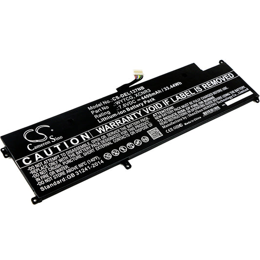 Batteri till DELL Latitude 13 7370 4400mAh / 33.44Wh
